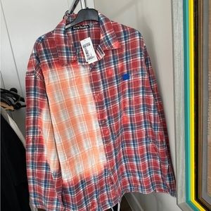 Acne studios brand new flannel shirt size L